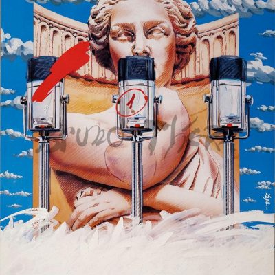 affiche par le festival Jazz à Vienne 1989
