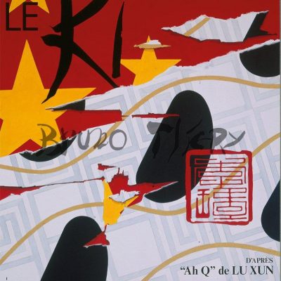 Affiche pour la communication du spectacle "Le Ki" créé par Michel Véricel