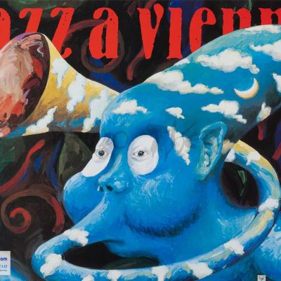 Affiche pour le festival « Jazz à Vienne 1994 » en France Rhône Alpes