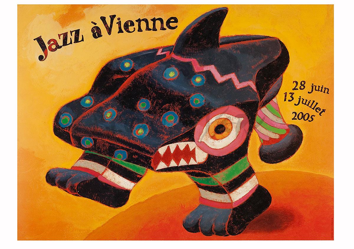 Affiche Jazz à Vienne 2005 Affiche – Image 3