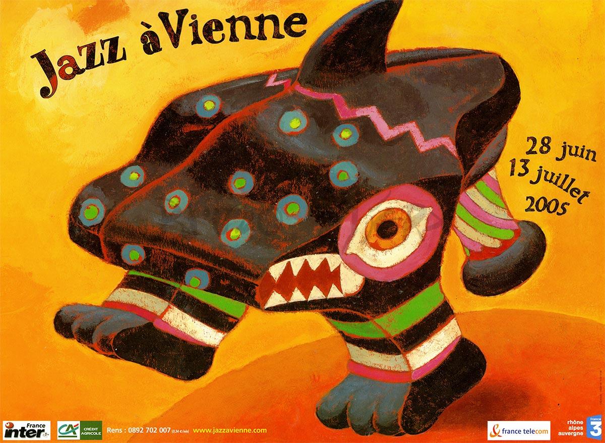 Affiche Jazz à Vienne 2005 Affiche – Image 2