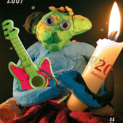 Avaulxjazz 2006 pour la communication du 20ème anniversaire du festival à Vaux en Velin dans la Métropole de Lyo