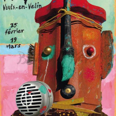 l’Affiche A Vaulx Jazz 2016 et la dix neuvième réalisée de suite pour ce festival de musique à Vaulx en Velin dans la Métropole de Lyon en Région Auvergne Rhône Alpes.