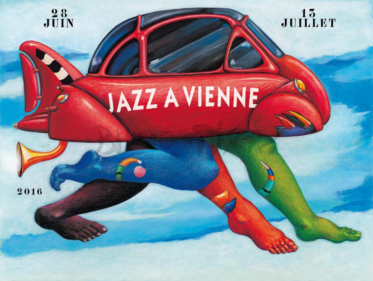 Affiche Jazz à Vienne 2016