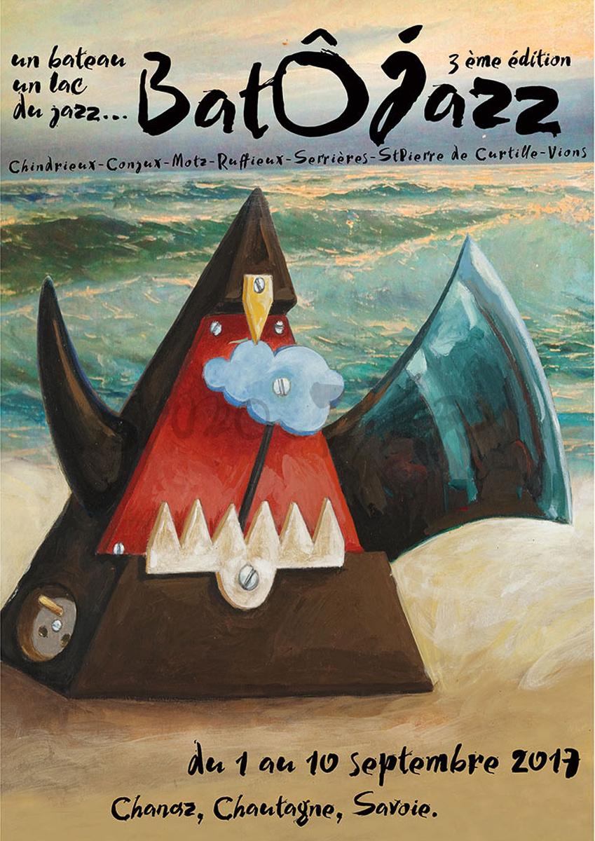 festival BatOJazz 2017 en Savoie sur le lac du Bourget